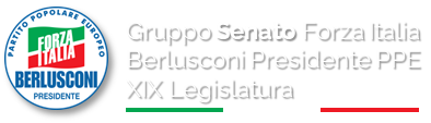 Gruppo Senato Forza Italia Berlusconi Presidente PPE XIX Legislatura